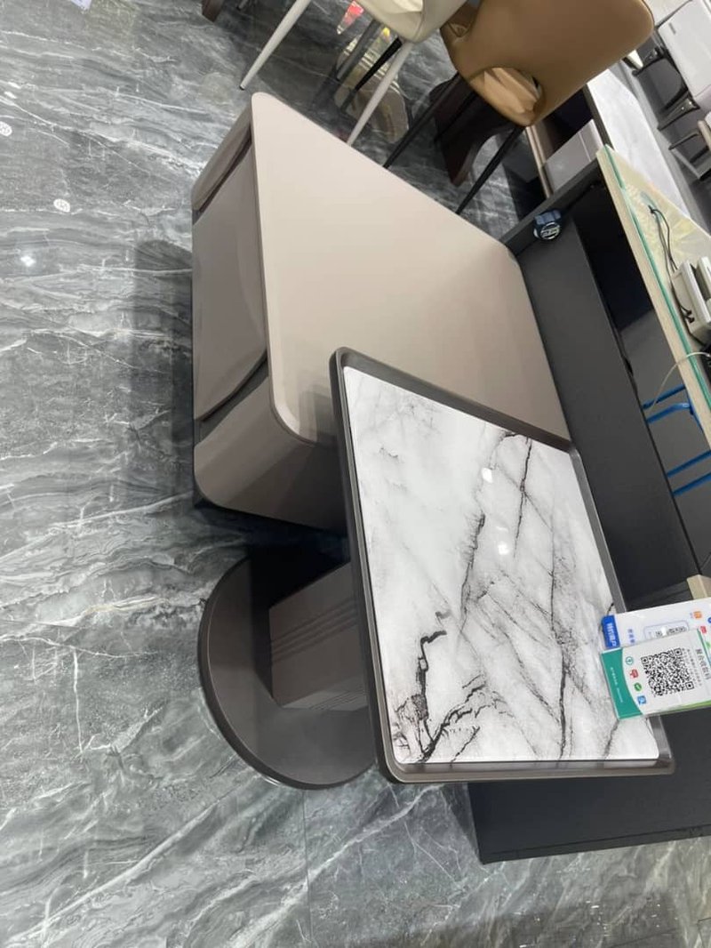 Luxury center table square