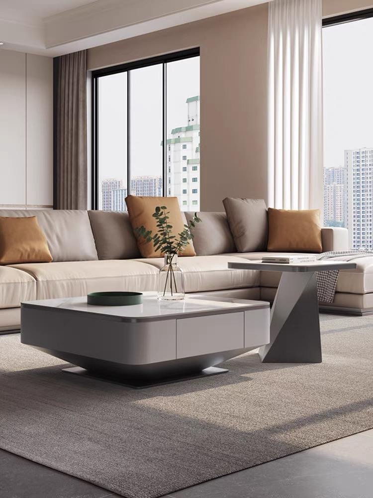 Square center table with storage