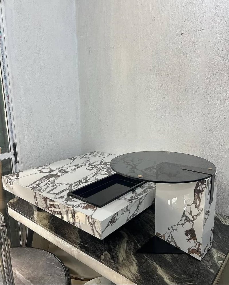 Stone marble top, unique