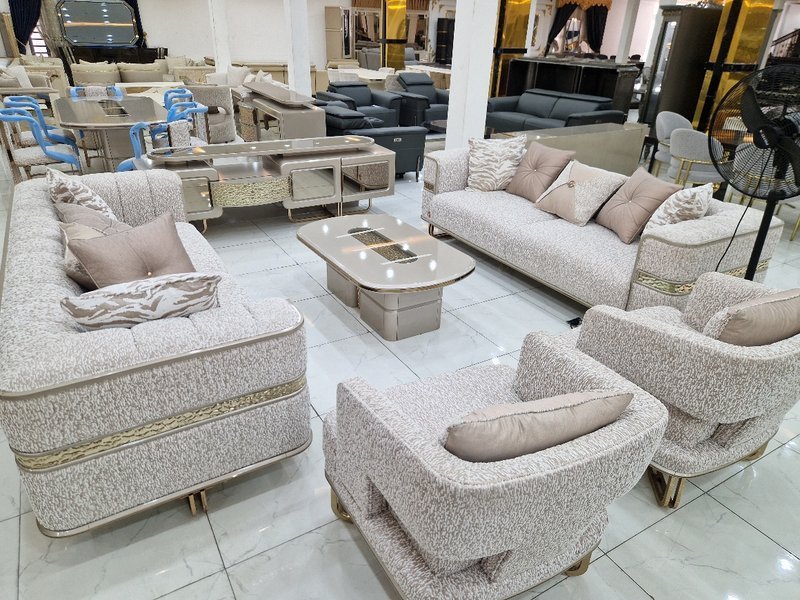 Anatolia Crest Contemporary Turkish Living & Dining Set