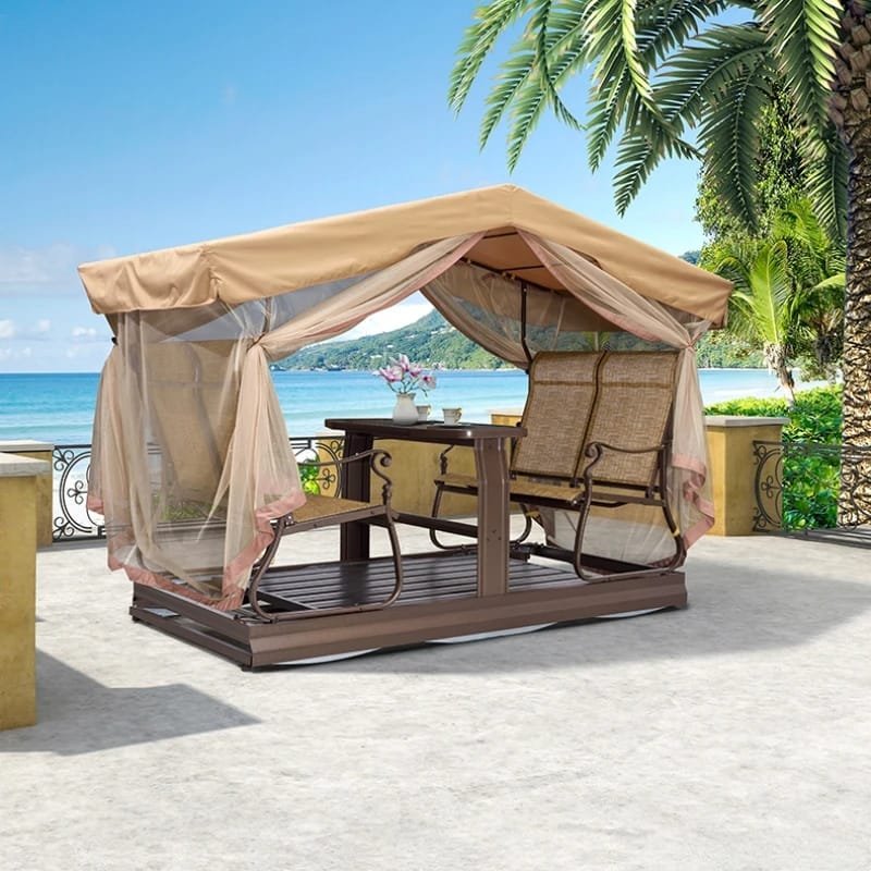 HavenDune Luxury Outdoor Canopy Swing Set