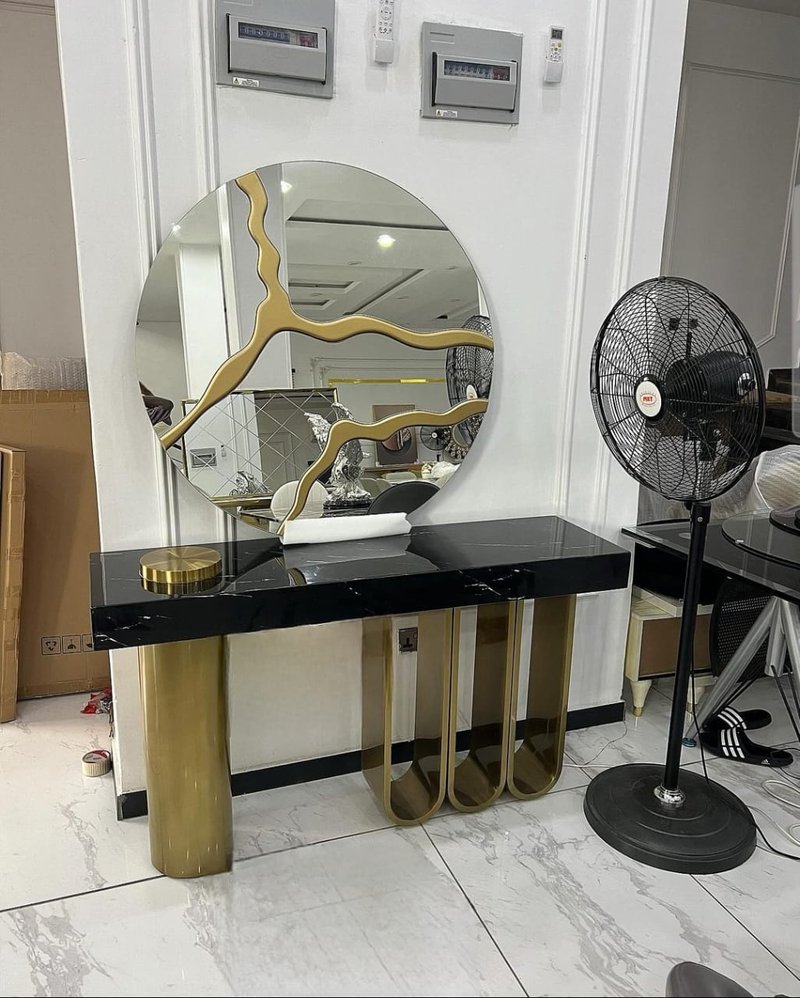 Aurex Royale Console Mirror Set