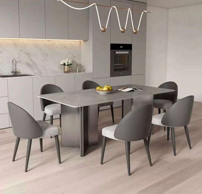 dining by 6 marble top