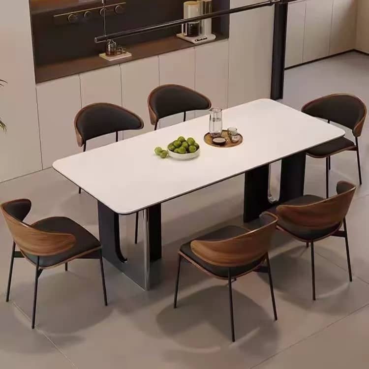 Elegant Premium Dining Table and Chair Set with Modern Finishing
