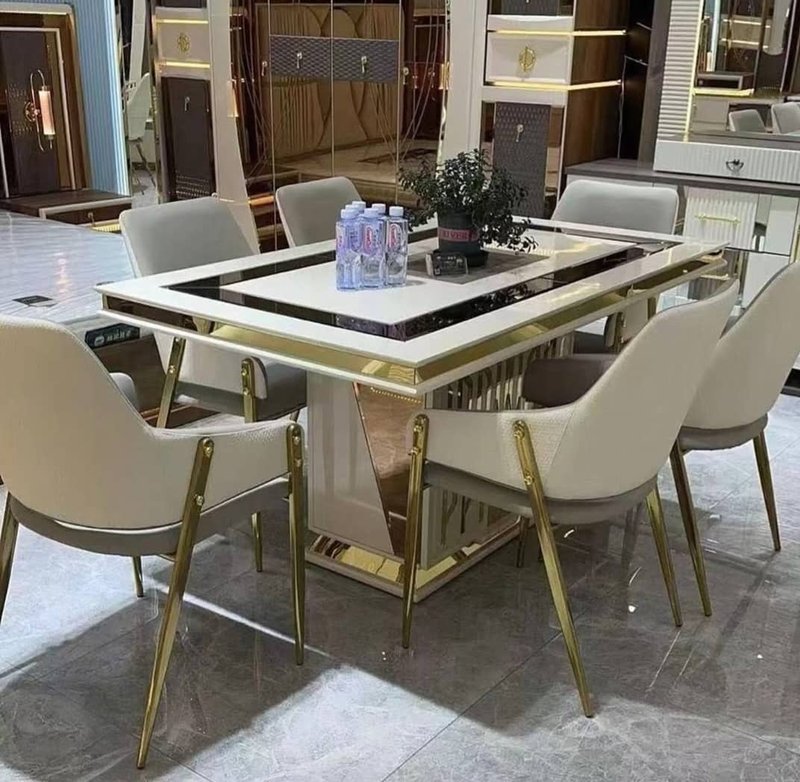 Modern Everyday Dining Table for Comfortable Meals and Shared Spaces